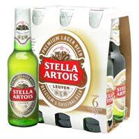 Stella Artois long neck 275ml - fardo 1x6